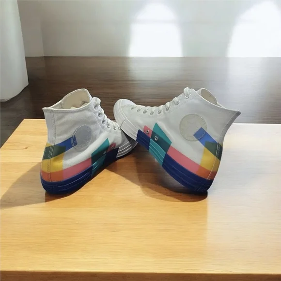 Converse Chuck Taylor All Star Space Racer High T Sneakers Unisex Shoes Men 10.5 - Picture 11 of 16